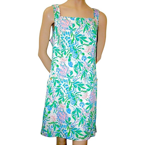 Lilly Pulitzer "The Lilly Shift" in Resort White/Just a Pinch NWT - Size 8 - Picture 6 of 8
